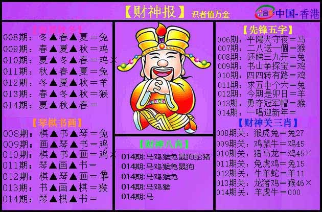014期紫财神[图]