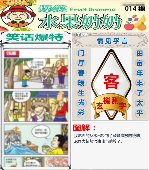 014期爆笑水果奶奶[图]